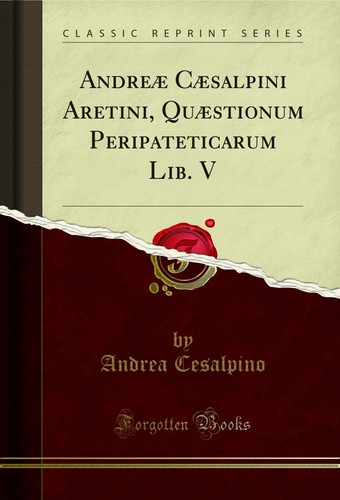 Andreæ cæsalpini aretini - andreæ,