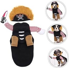 Kostüm Haustier Hund Pirat