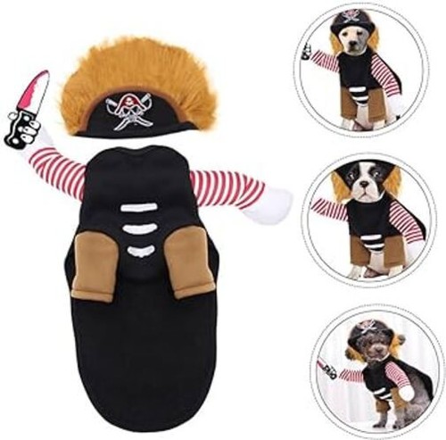 Kostüm haustier hund pirat - hund,