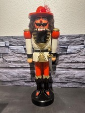 Nussknacker Wachmann ca. 45cm   Nußknacker Erzgebirge Weihnachtsfigur Figur