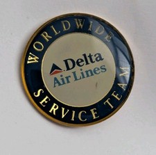 Worldwide Delta Airlines Service Team Emaille Pin Anstecker