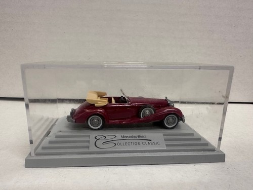Wiking pkw 540 cabrio rot - pkw, mb