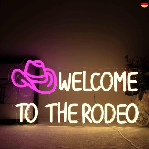 Welcome the rodeo neon - to,