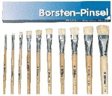 Borstenpinsel Pinsel Malpinsel verschiedene Stärken Größen
