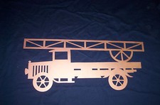Kupfer Motiv, Feuerwehr, Oldtimer,  Wetterfahne, Wetterhahn, Deko, Geschenk