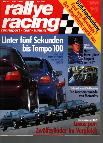 Zeitschrift rallye racing - zeitschrift, #11