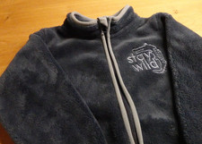 ★★★ kuschelige Fleecejacke Überzieher Jacke Weste ★ Größe 86 / 92 in blau ★★★