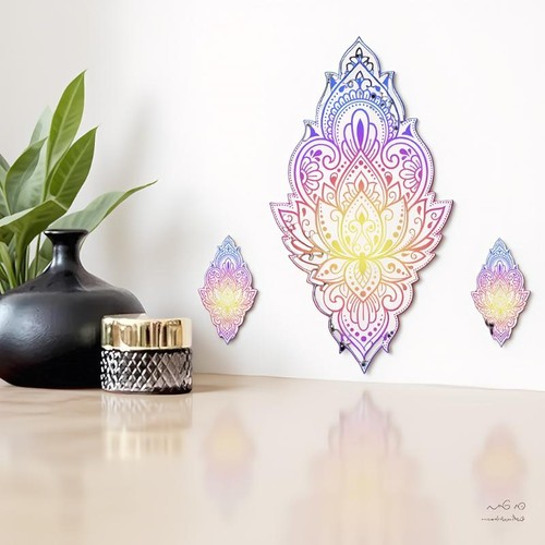 Glow the dark mandala - glow-in-the-dark, wall