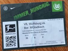 Sammler Ticket:VFL Wolfsburg - BORUSSIA MÖNCHENGLADBACH 2022/2023