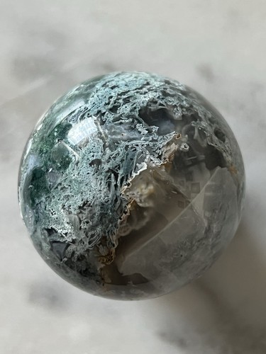 Moosachat kugel sphere mineral - sphere,