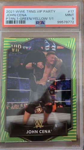 John cena psa wwe topps - john,