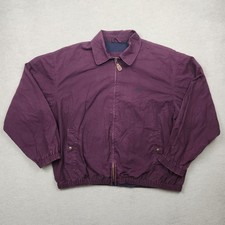 Timberland Weathergear Jacke Herren Übergangsjacke XL Vintage Lila Wind Outdoor