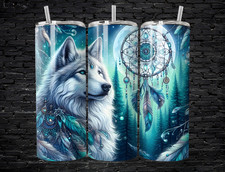 Wolf Dreamcatcher 20oz Becher