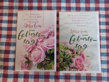 2 Geburtstagskarten mit Spruch