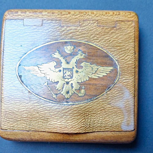 Zigarettenetui aus holz antik - zigarettenetui,
