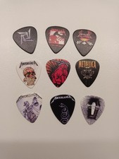 Metallica 9x Gitarren Plektrum