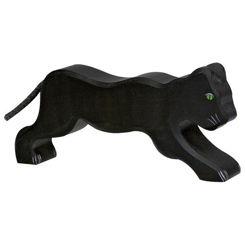 Holztiger holzfigur - holztiger,