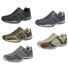 Herren Slipper Halbschuhe Schlupfschuhe Slip-On Leder-Optik Schluphschuhe 42 44