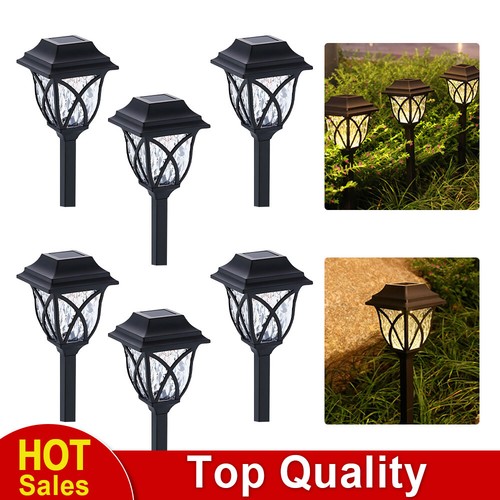6er set solar gartenleuchten - 6er,