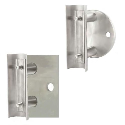 Edelstahl wand und bodenanker - wand-,