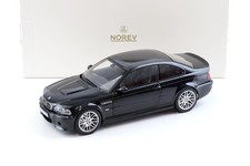 1:18 Norev BMW M3 CSL E46 Coupe 2000 Saphire black 183017