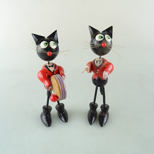 Vintage katzen orchester - 2x,