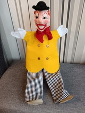 Handpuppe DDR Curt Meissner Dresdner Künstlerpuppe Kasper Clown Kasperle TOP