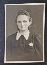 Altes Foto Portrait Frau Dame