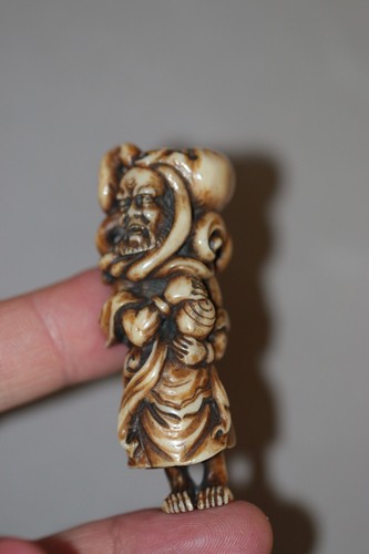 Japanese antique netsuke - antique, ojime