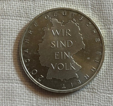 10 Euro Silbermünze – 20 Jahre Deutsche Einheit – 2010 – „Wir sind ein Volk