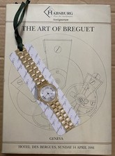 The Art Of Breguet I Katalog Auktion Geneva 1991 I Uhren I Uhrmacher