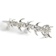 Alien Dorn Wirbelsäule Skelett Ring - Gothic Alternative Mode Punk Schmuck