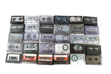 30 x gebrauchte Audio Kassetten - Gebraucht ,einmal bespielt.