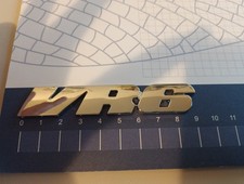 Emblem VR6 Golf Corrado Polo Scirocco VW Neu Komplett