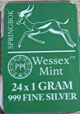 24x1 gr. Silberbarren