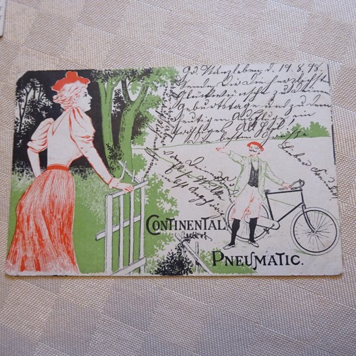 Postkarte litho continental - postkarte,