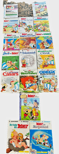 Große asterix comic sammlung - asterix, comic-sammlung