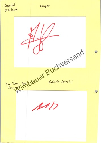 Original autogramm albert - autogramm,