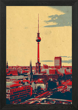 Berliner Fernsehturm Framed