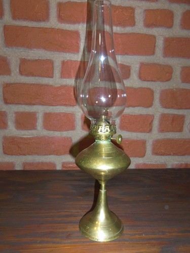 Tisch petroleumlampe messing - tisch,
