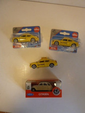 SIKU 1490 US-TAXI 3x - WELLY CITROEN 2CV - KONVOLUT