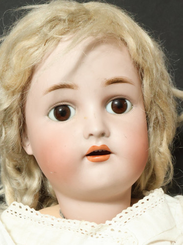 Alte 60cm porzellankopfpuppe - alte,