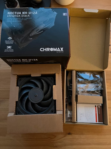 Noctua u12a chromax - noctua, nh-u12a