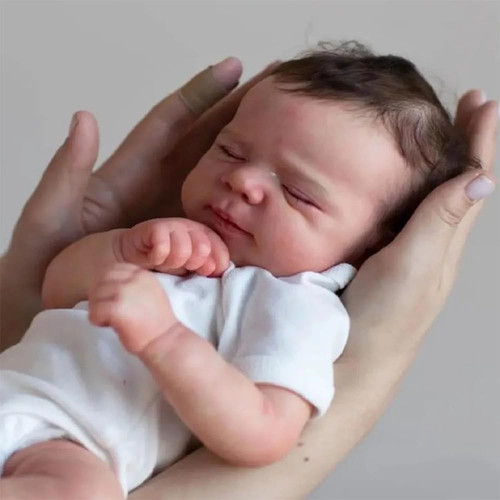 Lebensechte babypuppe cm - lebensechte,