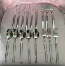 19 Teile Essbesteck + 4 Kaffeelöffel  JUSTINUS Edelstahl 18/10