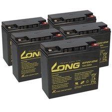 5 AKKU BATTERIE 12V 22Ah kompatibel Elektroroller E-SCOOTER 60V 20Ah SXT Viper