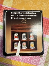 6x FINGERHÜTE im