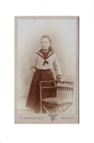 Cdv foto feines junges - foto,