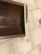 Futtertrog, glasiert, Steinzeug