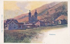 Künstler Postkarte -